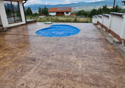 Щампован бетон цени - нови проекти от Рим Рок България