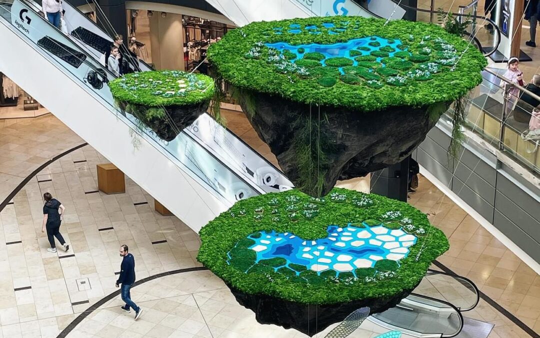 Проект „Летящи острови“ в Serdika Center